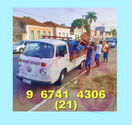 MUDANÇA EM BANGU-REALENGO-PADRE MIGUEL-CAMPO GRANDE-MAGALHÃES BASTOS (21) 9/6741|4306
