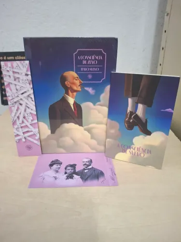 A Consciência de Zeno Italo Svevo Kit CLC Capa Dura Novo Lacrado