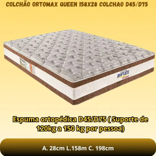 Colchão D45 king 