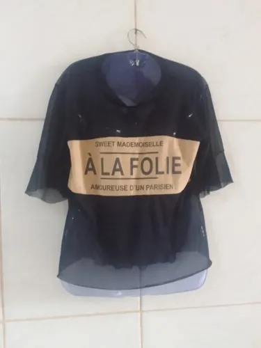 Blusa preta (P/M)