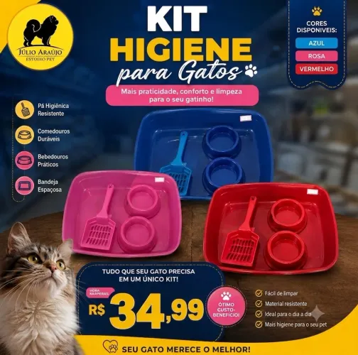 Kit higiene gato ?