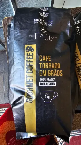 Café torrado em grão Itália torrado escura