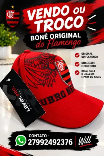 Boné Do Flamengo Original 