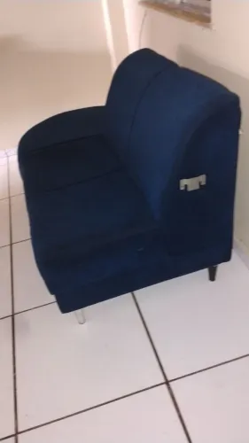 Sofá azul