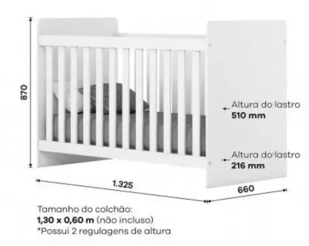 Berço branco