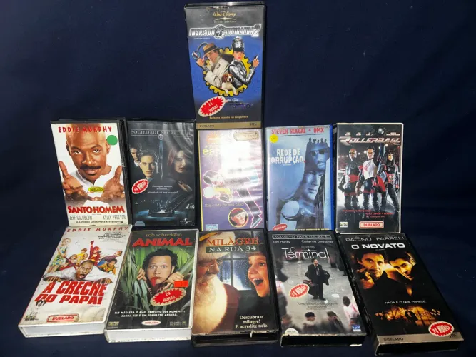 Fitas VHS Dubladas 20,00