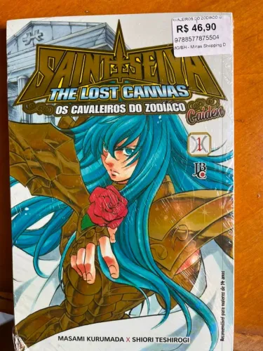 Mangá cavaleiros do zodiaco the lost canvas (NOVO LACRADO)