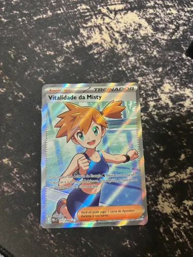 Card Pokémon Vitalidade da Misty