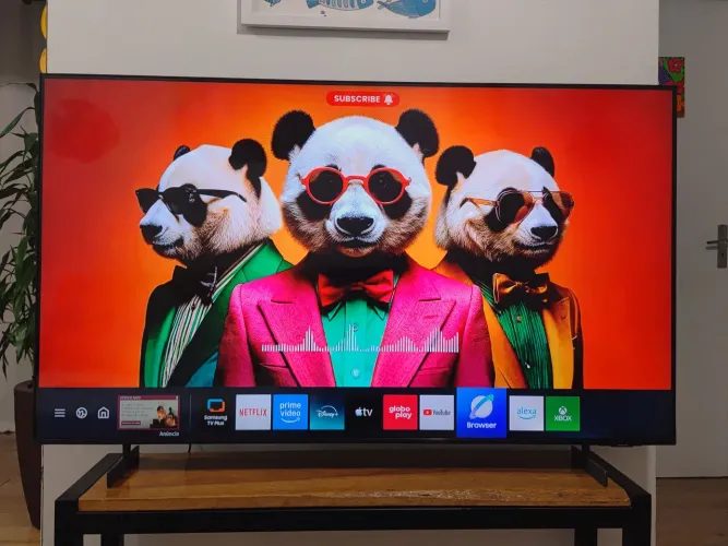 Samsung 60 Tv 4k Ultra Fina. Smart. Videogame dentro da TV XBOX Gaming Hub