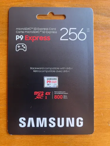 Samsung P9 Express 256 Gb Memória Micro Sd Nintendo Switch 2