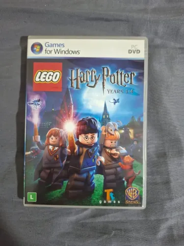 LEGO Harry Potter Years 1-4 PC DVD Original - Completo com Manual