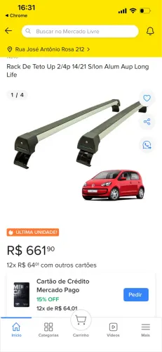 Rack de Up a venda 