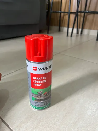 Graxa de Cobre em Spray Wurth