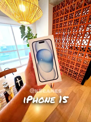 iPhone 15 128GB Azul Lacrado - COMPRA SEGURA ABC SP