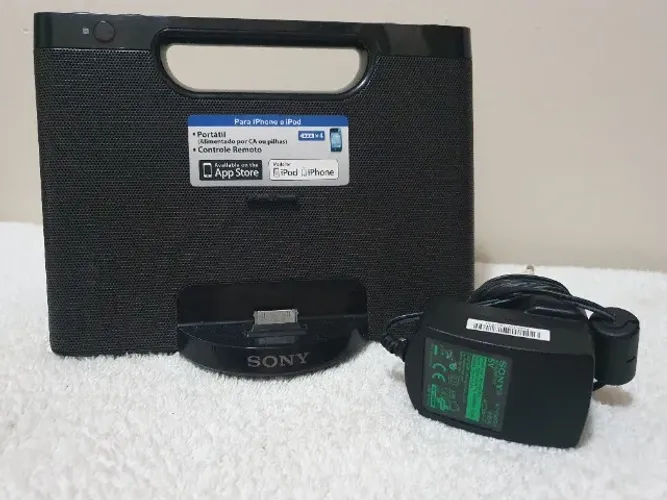 Dock Station Sony para Ipod e Iphone Rdp-m5ip Bivolt