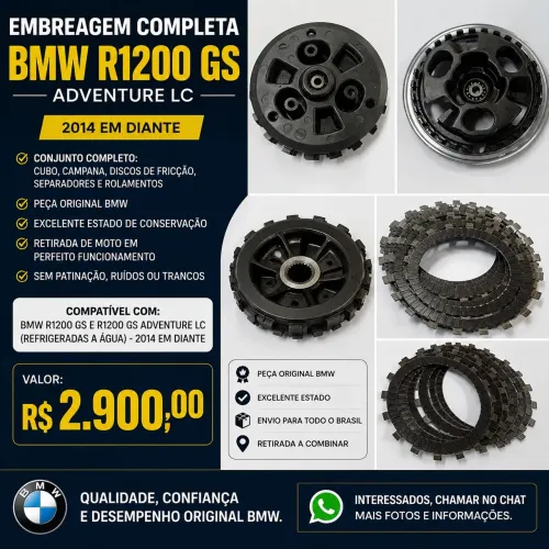 EMBREAGEM BMW R1200 GS À VENDA