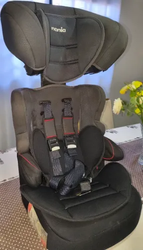 Cadeirinha Infantil P/ Carro Nania Luxe Beline Noir 9 A 36kg