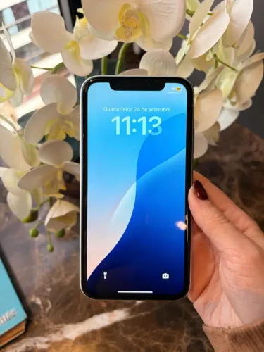 iPhone XR 128GB Branco - Única Dona - Bem Conservado