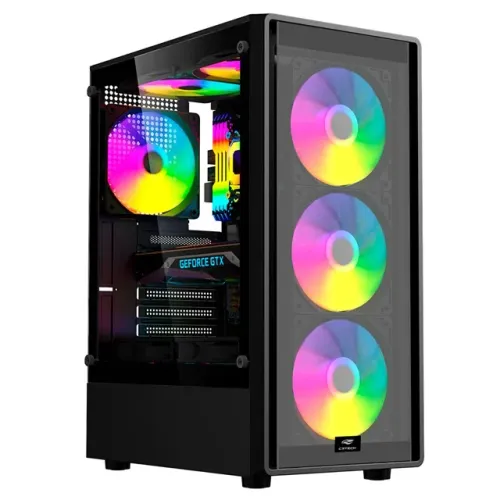Gabinete Gamer C3Tech MT-G140BK *Sem Fan Led* - Micro-ATX e Mini-ITX - WZetta