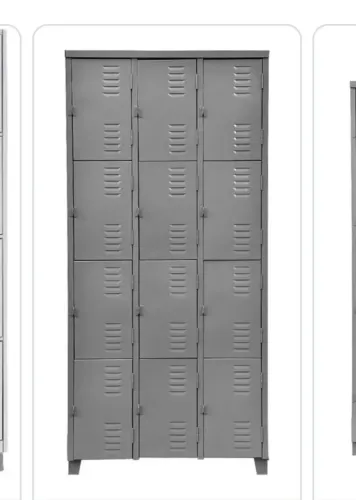 armário em aço 12 portas