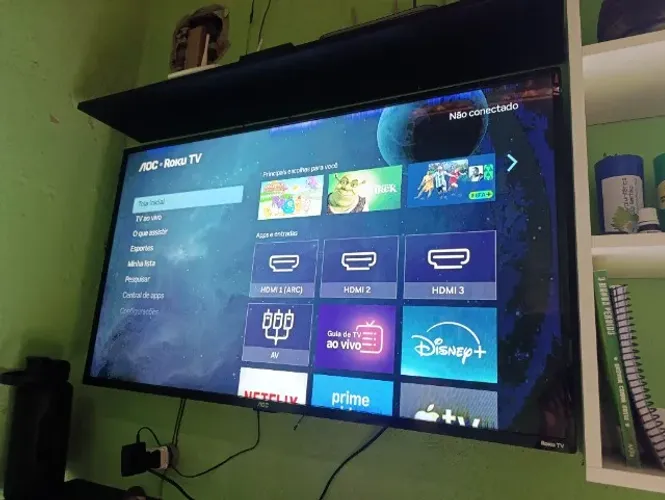 tv smart AOC Roku