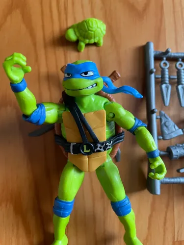 As Tartarugas Ninja - Boneco Leonardo De 11cm Do Filme playmates