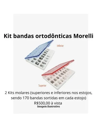 Kits Bandas Ortodônticas Molares