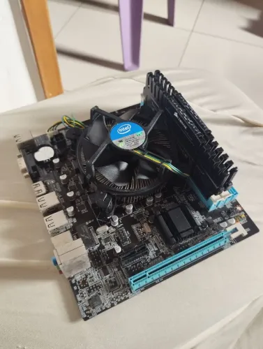 KIT PLACA MÃE | PROCESSADOR | MEMORIA