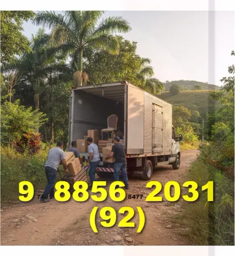 Frete Bau com Disponibilidade Imediata em Toda Manaus e Região - ManausFretes