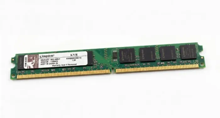 Memória RAM Kingston ValueRAM 1GB DDR2 800MHz KVR800D2N6/1G Original