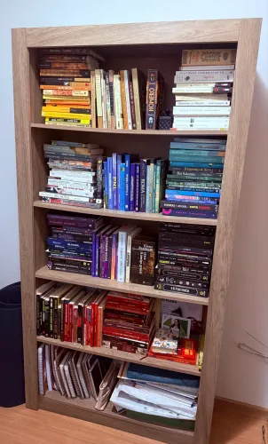 Estante de livros, livreiro