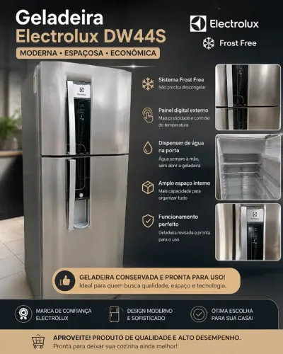 Geladeira Frost Free Electrolux DW44S