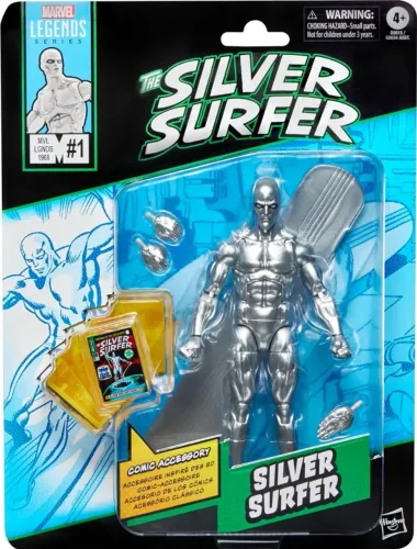 Silver Surfer Mini Comic Marvel Legends - Lacrado