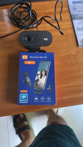 KIT Influencer / Criador de Conteúdo (Camera + Mic + controle)