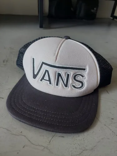 Boné vans original rosa claro