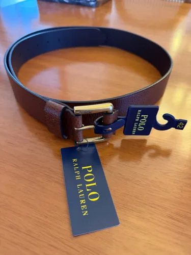 Cinto de couro masculino Polo Ralph Lauren