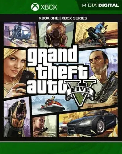 GTA 5 Grand Theft Auto V Xbox one Mídia Digital