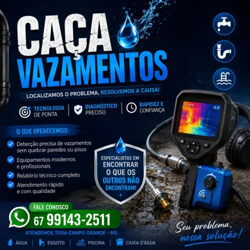 Caça vazamentos