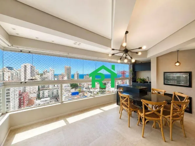 Apartamento vista mar com 2 quartos (1 suíte), 2 vagas e lazer à venda em Jardim Astúrias,