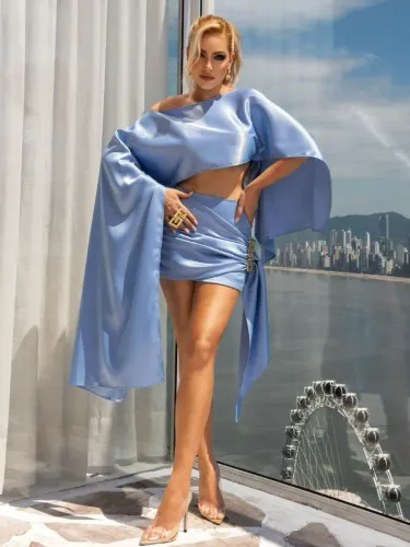 Peça Única: Conjunto Voga Brand Azul Serenity - Desapego de Closet (Usado em Ensaio)