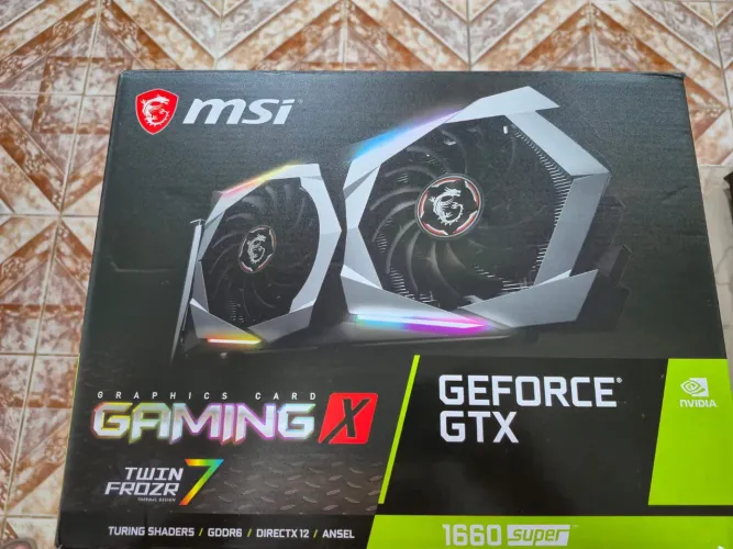 Placa de vídeo GTX 1660 gaming X