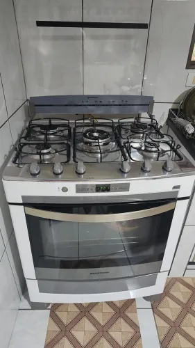 Fogão 5 bocas Brastemp