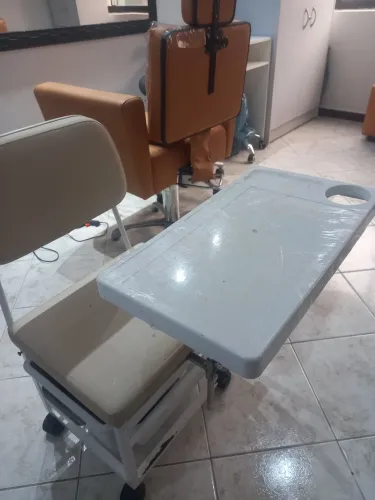 Ciranda de manicure com apoioo de Pé para Manicure com Tripé Regulável