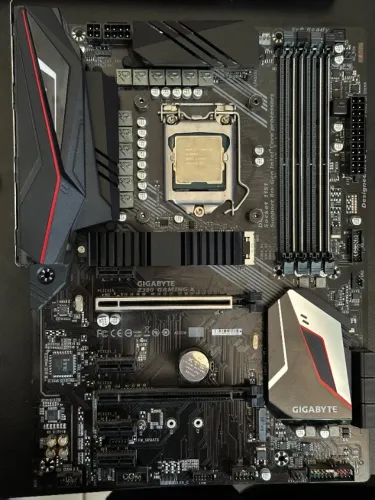 Kit Gamer Intel i5 9600k + Placa-mãe Gigabyte z390 Gaming X