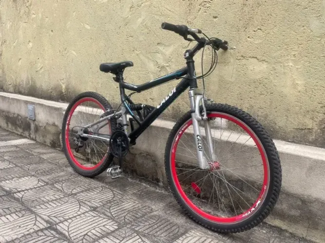 Bicicleta Caloi Full Suspension
