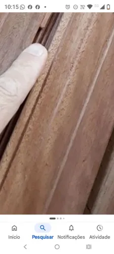 Lambri envelhecido para artesanato tipo baú banco etc