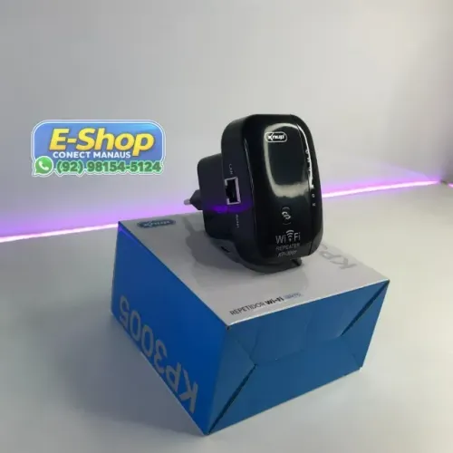 Repetidor de Sinal Knup Até 200 Metros de Alcance - Entrega Rápida