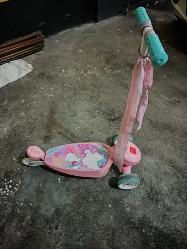 Patinete skatenet bandeirantes rosa