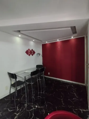 Apartamento mobiliado em Parque São Vicente em Mauá - SP - 2 Quartos + Garagem