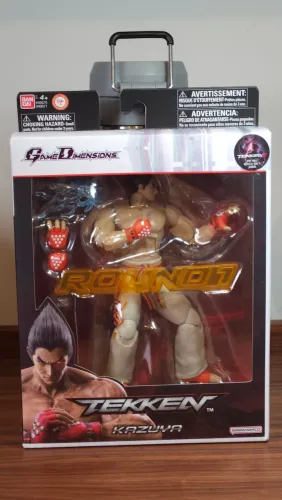 Kit Tekken: Kazuya Figure + Heihachi Figure Colecionável